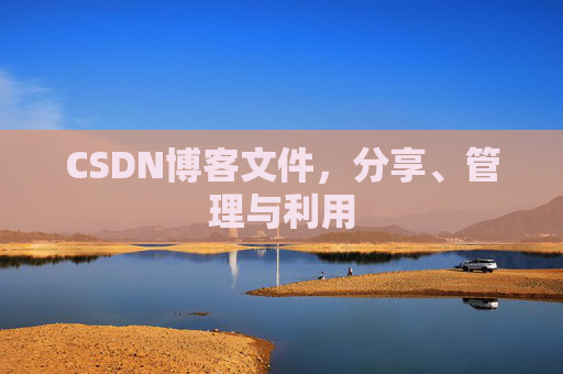 CSDN博客文件，分享、管理与利用